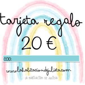 TARJETA REGALO - 20€